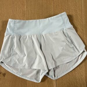 Lululemon speed up shorts size 2